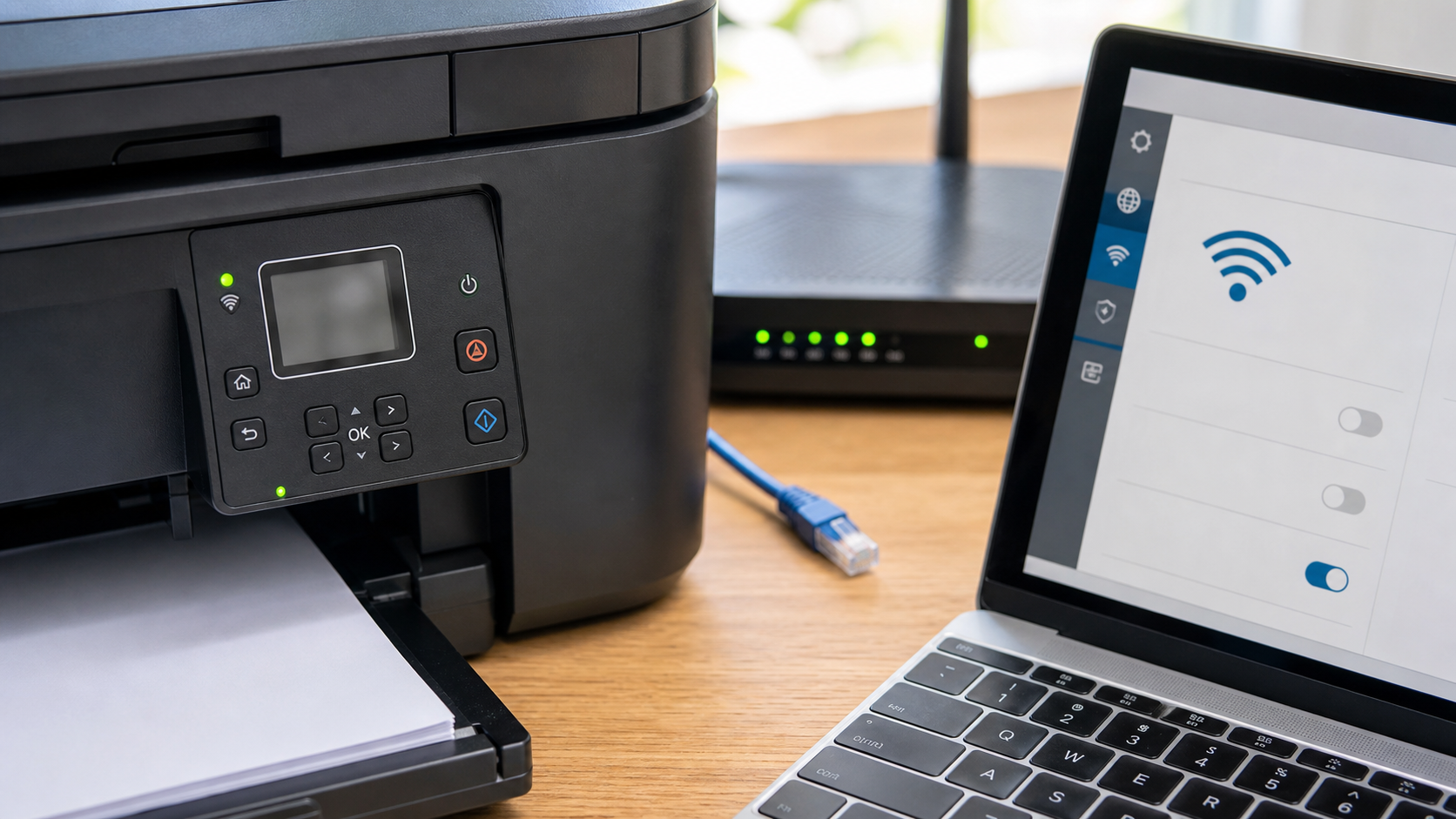 Druckerstatus und Netzwerkverbindung bei einem offline angezeigten Drucker prüfen