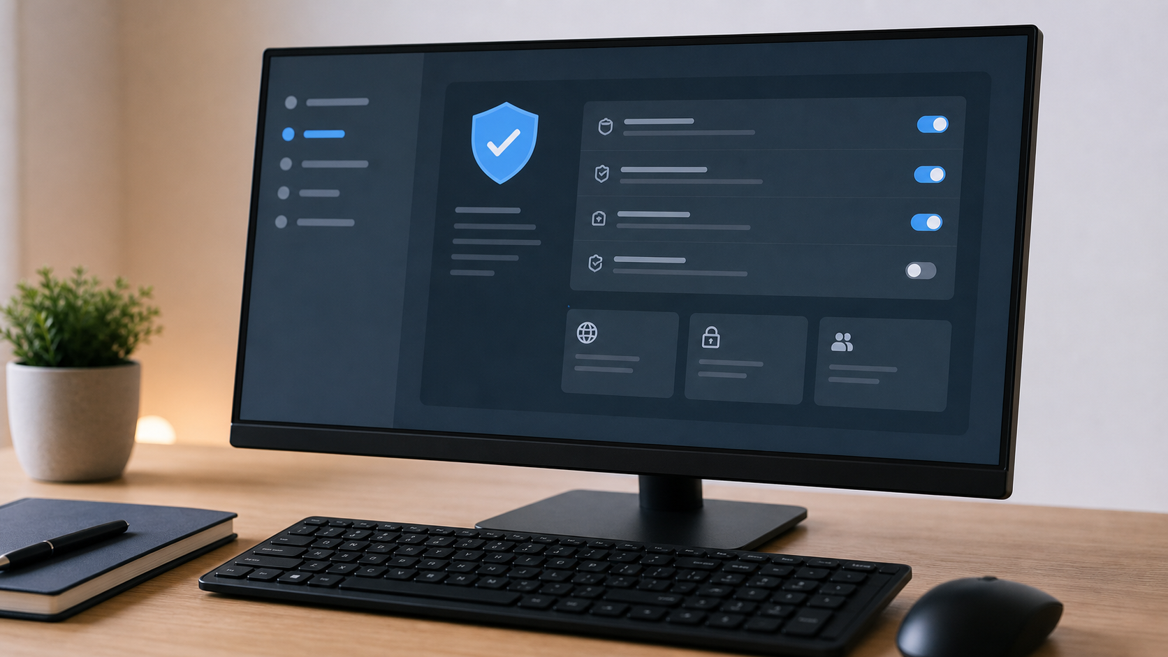 Sicherheitsprüfung am PC nach einer verdächtigen Support-Meldung