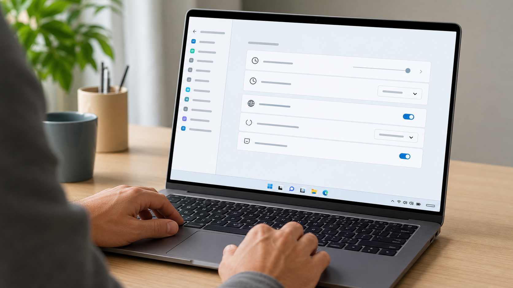 Datum, Uhrzeit und Zeitzone in den Einstellungen von Windows 11 prüfen