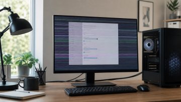 Monitor flackert: Ursachen finden und sicher beheben