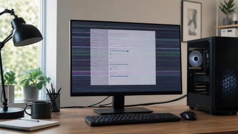 Monitor flackert: Ursachen finden und sicher beheben
