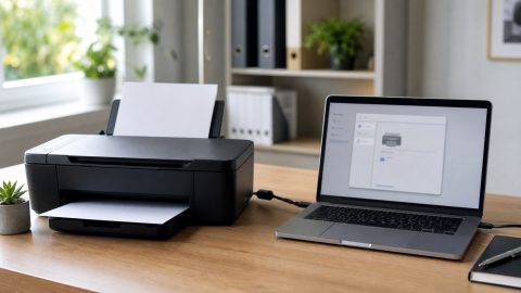 Drucker wird als offline angezeigt: Ursachen prüfen und wieder drucken