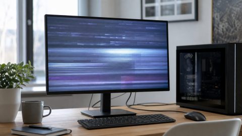 Monitor flackert: Ursachen prüfen und Bild stabilisieren